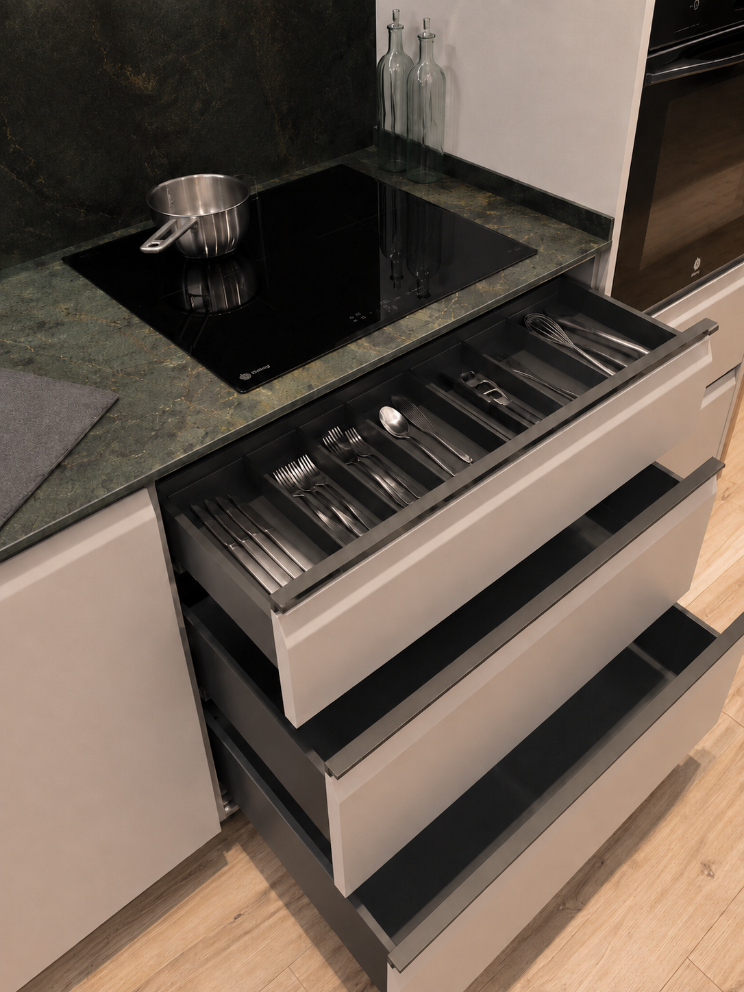 Detalle 3 del módulo Cocina Amazonía Minimalista